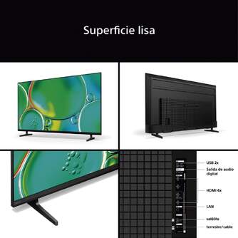 TV SONY 50%%%quot; K50S25M2PB UHD X1 GOOGLETV HDR10