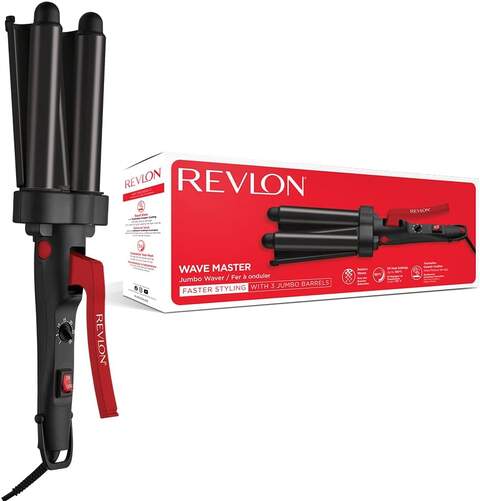 Moldeador Revlon RVIR3056UKE - Tumalina y cerámica, 30 ajustes de calor, cable giratorio
