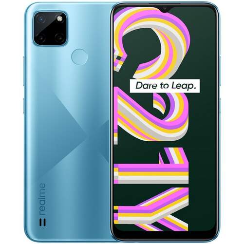 Realme C21Y 4/64GB Cross Blue - 6.5" HD+, Unisoc T610 1.8GHz, 13+2+2/5MPx, 5000mAh