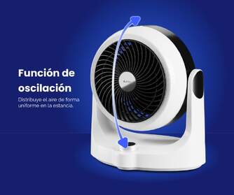 VENTILADOR SOBREMESA ARTICA AVS40W8 40W 20 CM OSC