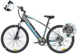 Bicicleta Eléctrica SmartGyro Senda 2 - 350W 36V 10 Ah, ruedas 27,5", 7 velocidades Shimano, IPX4