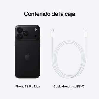SMARTPHONE APPLE IPHONE 18 PRO MAX 512 6,9%%%quot; BLACK