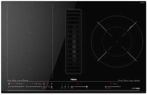 Placa Inducci&oacute;n Teka AFC87628MSTBK 112500053 - 4 Zonas + Campana, 7200 W, Negro