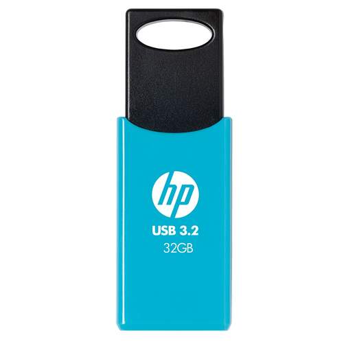 Memoria USB HP 712W Azul - 32 GB, USB tipo A 3.2 Gen 1, 120 mb/s vel. lectura