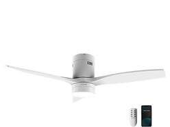 Ventilador de techo Cecotec 5600 8238 DC - Wifi, 132 cm, 40 W, LED, Blanco