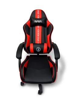 SILLA GAMING NASA ATLANTIS NEGRA Y ROJO