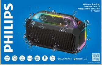 ALTAVOZ PHILIPS TAS7000EB/00 NEGRO BT 100W IP67