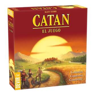 JGO. DE MESA DEVIR COLONOS DE CATAN 4 JUGADORES