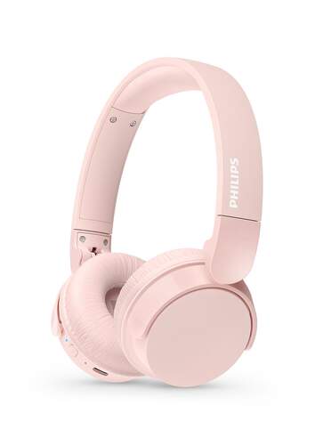 Auriculares Diadema Philips TAH4209PK - Bluetooth 5.3, hasta 55 h autonom&iacute;a, 20-20000 Hz