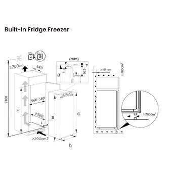 CONG.VER HISENSE FT3B213SAWE 1P 177x54x55 NF INTEG