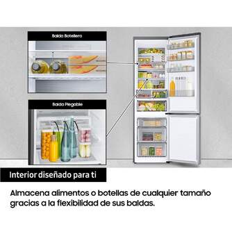 FRICOM. SAMSUNG RB38A7B6BS9 203x60 INOX METALCOOLI