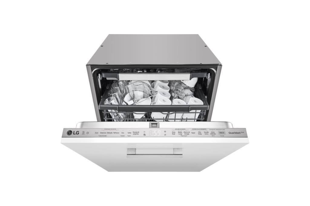Lavavajillas Integrable LG DB325TXS - Clase E, QuadWash