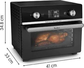 FREIDORA AIRE MOULINEX AL606820 HORNO 20L 10PR