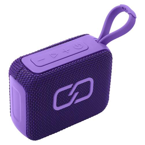 Altavoz Ledwood XS-40 - Bluetooth 5.3, 5 W, True Wireless Stereo, 1200 mAh, MicroSD, Morado