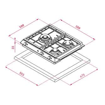 ENCIM. TEKA EX60.1 3G AIAL DR CI BUT 40212020