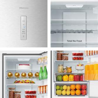 FRICOM. HISENSE RB440N4CCB 202x60x58 NF INOX