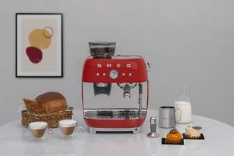 CAFET. SMEG EGF03RDEU MOLIN 20B 1650W EXPRESS ROJA
