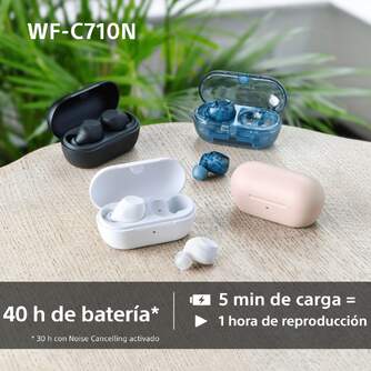 AURICULARES SONY WFC710NB TW NOISE CANCELLING NEGR
