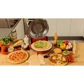 GRILL CECOTEC PIZZA%%%amp;CO 1200W VENTANA 3826