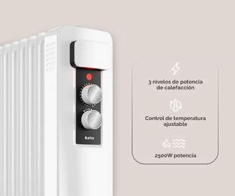 RADIADOR ACEITE ARTICA ARA2500 2500W