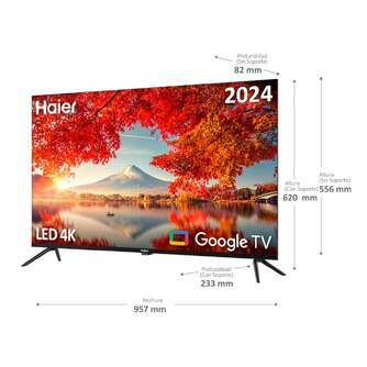 TV HAIER 43%%%quot; H43K800UX UHD GOOGLETV BT DOLBY AUDIO