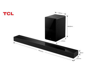 BARRASONIDO TCL Q75HE 5.1.2 620W DOLBYATMOS WIR SU