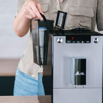 CAFET. MELITTA E950-103 SOLO PLATA SUPERAUTOMATICA