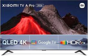 TV Xiaomi 55" QLED A Pro 2026 - 4K Ultra HD, Google TV, Dolby Atmos, 10W, HDR10+