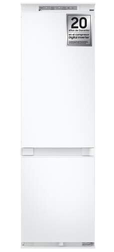 Frigorífico Combi Integrable Samsung BRB70F26DES0E - 177x54 cm, No Frost, 267 L, Super Cool, Blanco