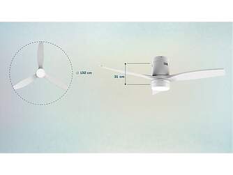 VENTILADOR TECHO CECOTEC 5600 DC WIF 132CM 8238